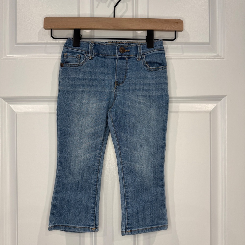 OshKosh Bgosh Toddler Boys Girls Bootcut Jeans Medium Wash Size 24 Months Pants